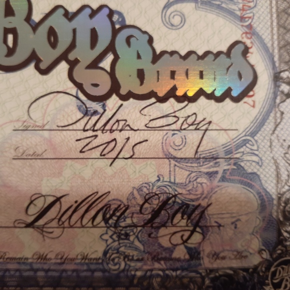 Disney Dillon Boy Mickey Large ORIGINAL W/COA - Picture 8 of 8